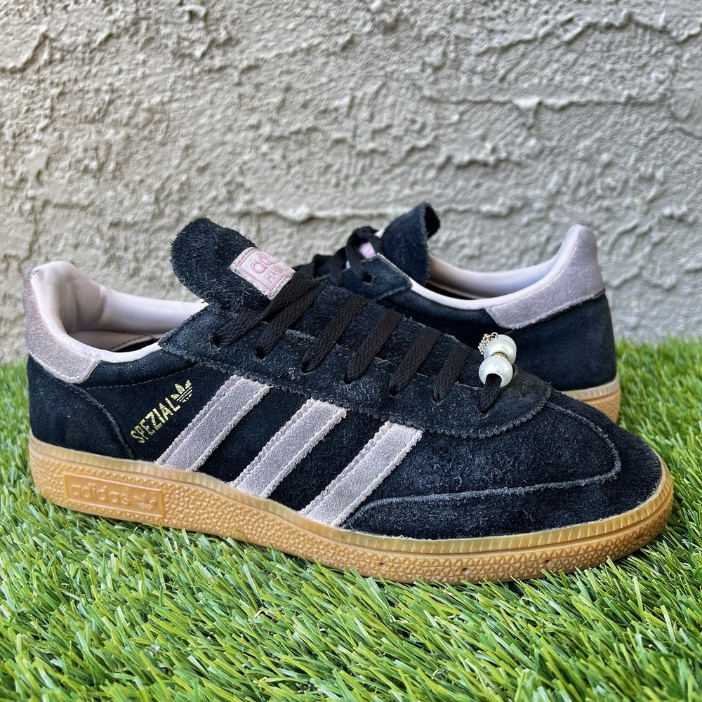 adidas Shoes Women Size 8 Handball Spezial Core Black Clear Pink Gum